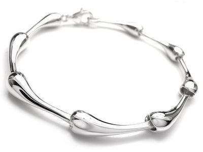 Silver Bracelet - Dew Drops