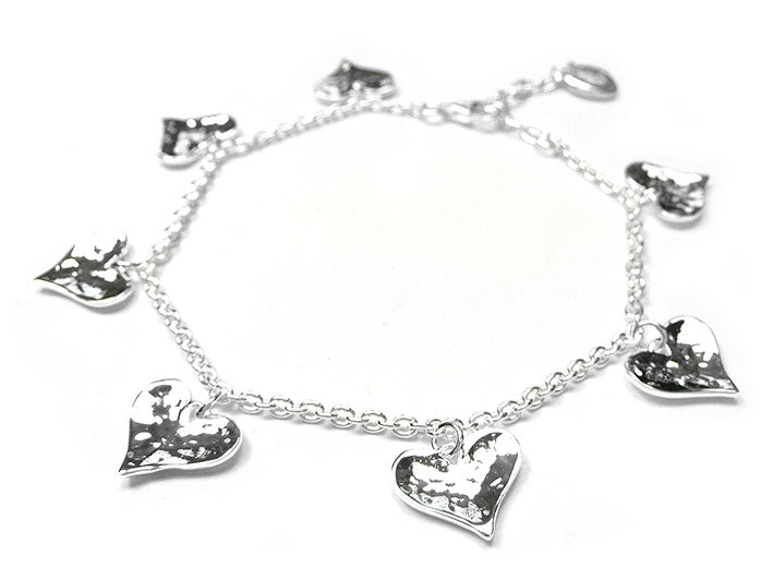 Silver Bracelet - Heart