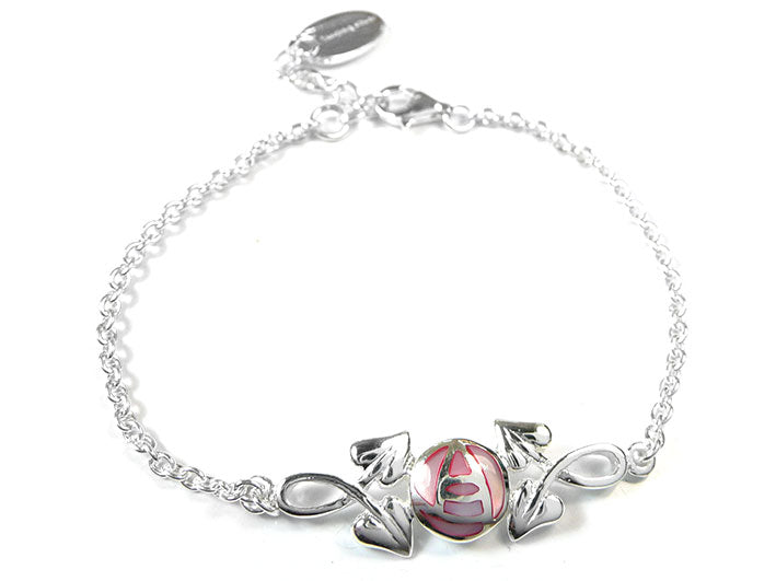 Silver Bracelet - Mackintosh Rose