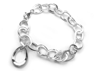 Silver Bracelet - Oval Link