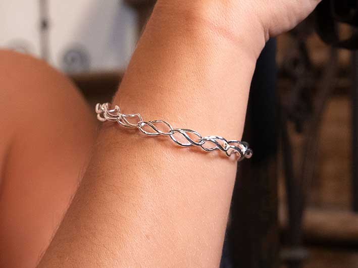 Silver Bracelet - Sway