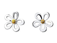 Silver Earrings - Crazy Daisy