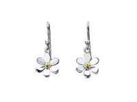 Silver Earrings - Flower