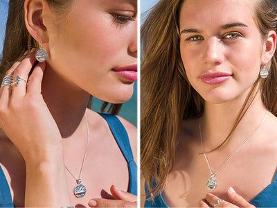 Silver Earrings - Horizon