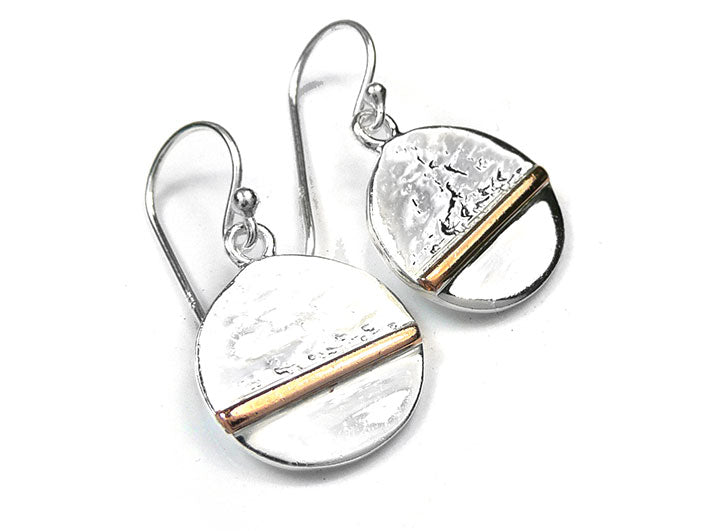 Silver Earrings - Horizon