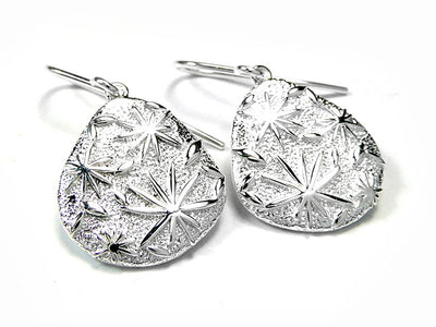 Silver Earrings - Stardust
