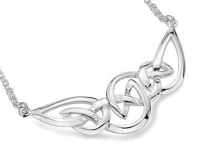 Silver Necklace - Celtic Knotwork
