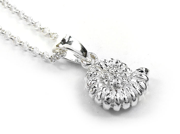 Silver Pendant - Ammonite