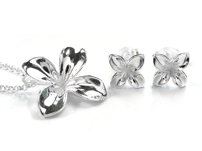 Silver Earrings - Blossom