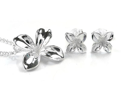 Silver Earrings - Blossom