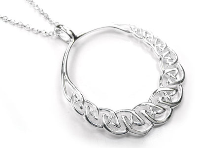 Silver Pendant - Celtic Circle
