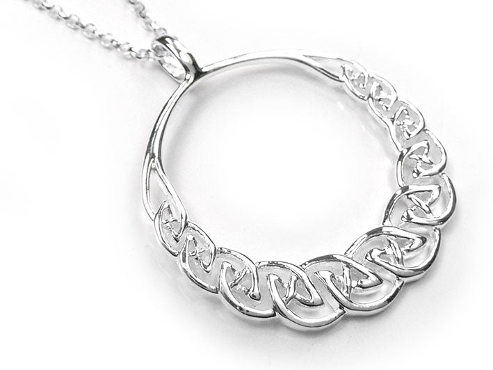 Silver Pendant - Celtic Circle