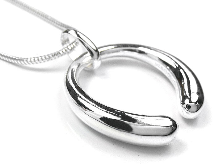 Silver Pendant - Fluid