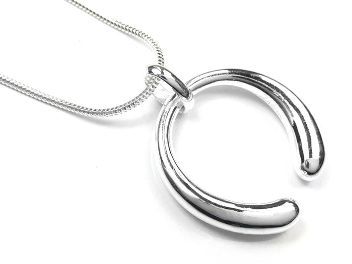 Silver Pendant - Fluid