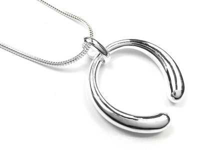 Silver Pendant - Fluid