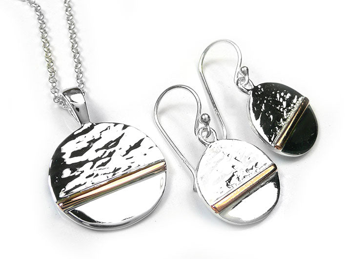 Silver Earrings - Horizon