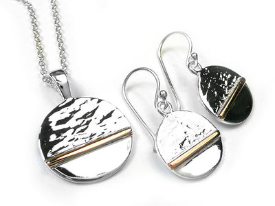 Silver Earrings - Horizon