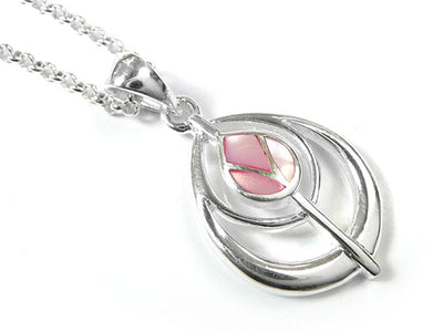 Silver Pendant - Mackintosh Tulip