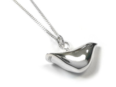 Silver Pendant - Mummy Bird