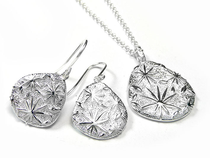Silver Earrings - Stardust