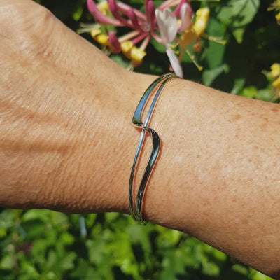 Silver Bangle - Crossover